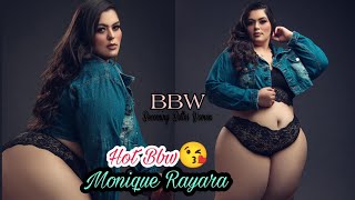 Monique Rayara-Brazilian Bbw | Plus Size Model | Curvy Chubby Body Positive Short Biography & Facts