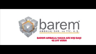 Barem Ambalaj Tavanla Basladi Hayirli Olsun