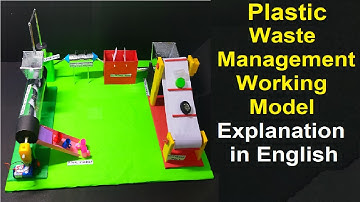 plastic waste management (recycling ) working model explanation in english | howtofunda