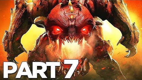 DOOM ETERNAL Walkthrough Gameplay Ultra-Violence Difficulty Part 7  - BUFF TOTEM.