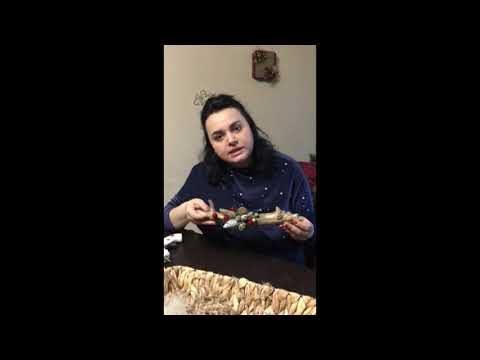 საახალწლო დეკორაციის გაკეთება