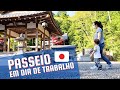 PASSEIO PELO JAPÃO em dia de trabalho: Hachiman Jinja e Doyama Kouen - Shiga-Ken Koka-Shi