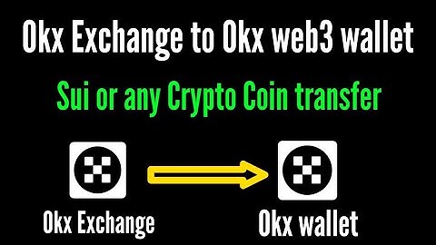 How to transfer sui from OKX wallet to OKX exchange / okx exchange to okx wallet transfer