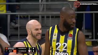 Tonye Jekiri Vs Olympiacos Full Game Highlights 15Pts 7Reb 3Ast 2Stl 1Blk 26Pir