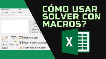 como usar SOLVER con MACROS en Excel/ solver automático