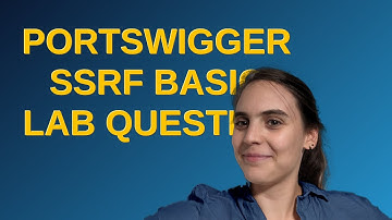 Security: Portswigger SSRF basic lab question