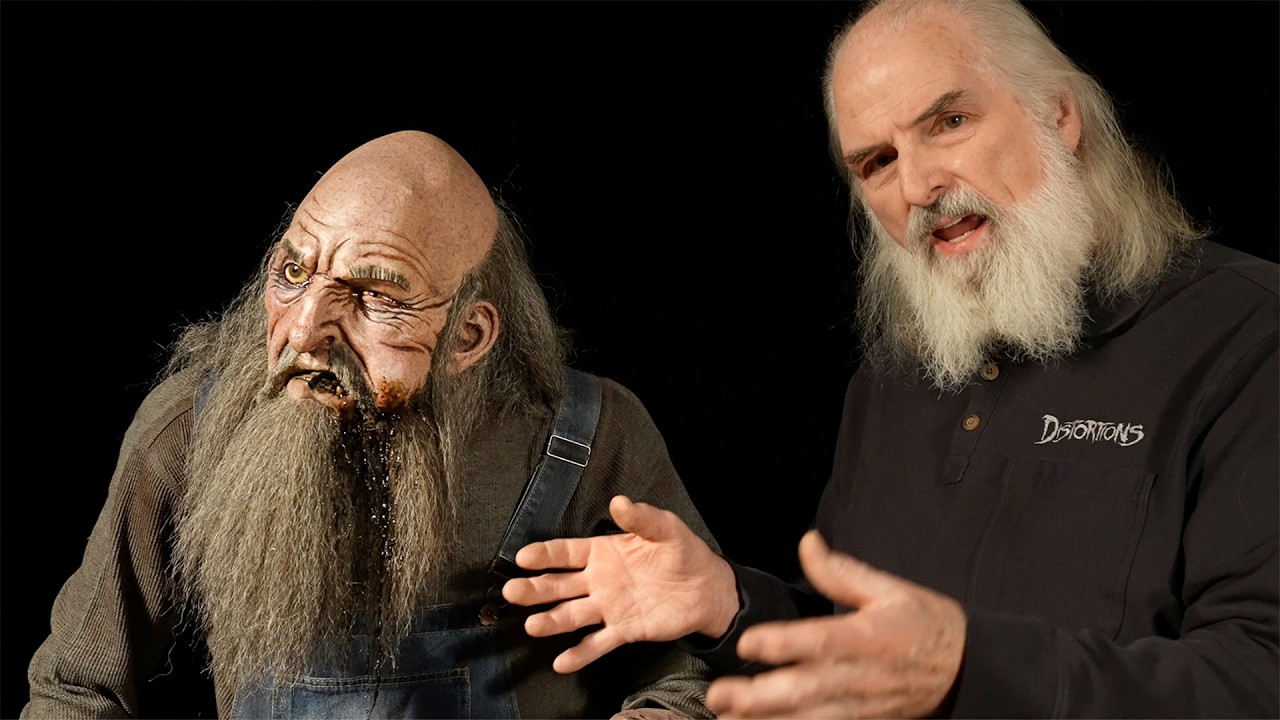 Grumpy Grandpa Animatronic by Distortions Unlimited
