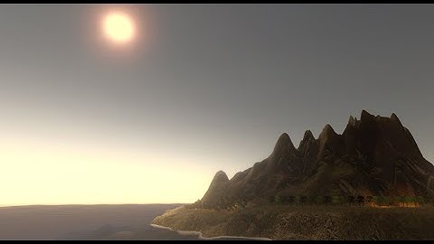 CSC3231 Graphics Coursework Scene Demonstration