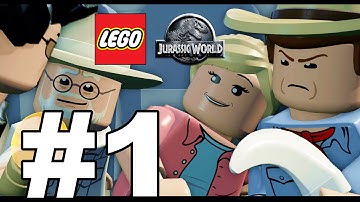 LEGO Jurassic World Raptor Transfer - Prologue Walkthrough Part 1 PS4