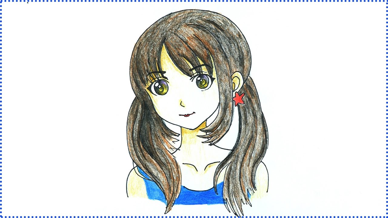  Anime  Drawing  How to Draw  Anime  Girl Easy  Manga Drawing  