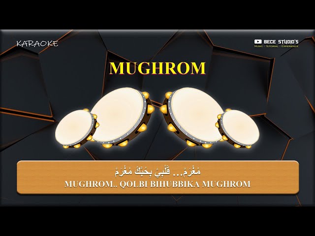 Karaoke Banjari || Mughrom (Lirik) class=