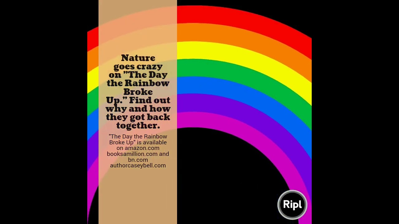 Nature goes crazy on The Day the Rainbow Broke Up.  