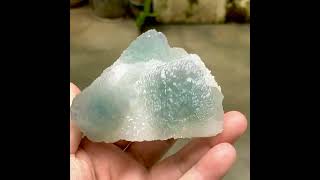 Video preview: Green Stepped Fluorite with Quartz — Fujian, China | Natural Mineral Specimen