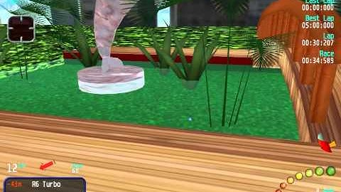 Re-Volt Custom Track House backyard by doll265 - Track View