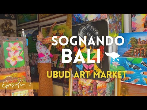 Video: Shopping al mercato dell'arte di Ubud, nel centro di Bali