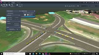 Traffic Simulation in Infraworks