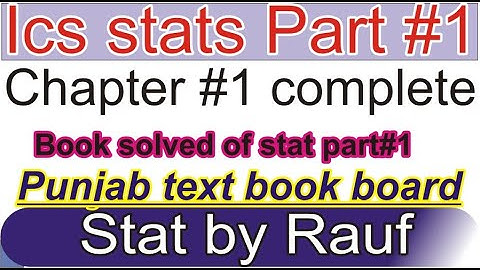ics statistics part1 ch1 order statistics ,/statsrauf