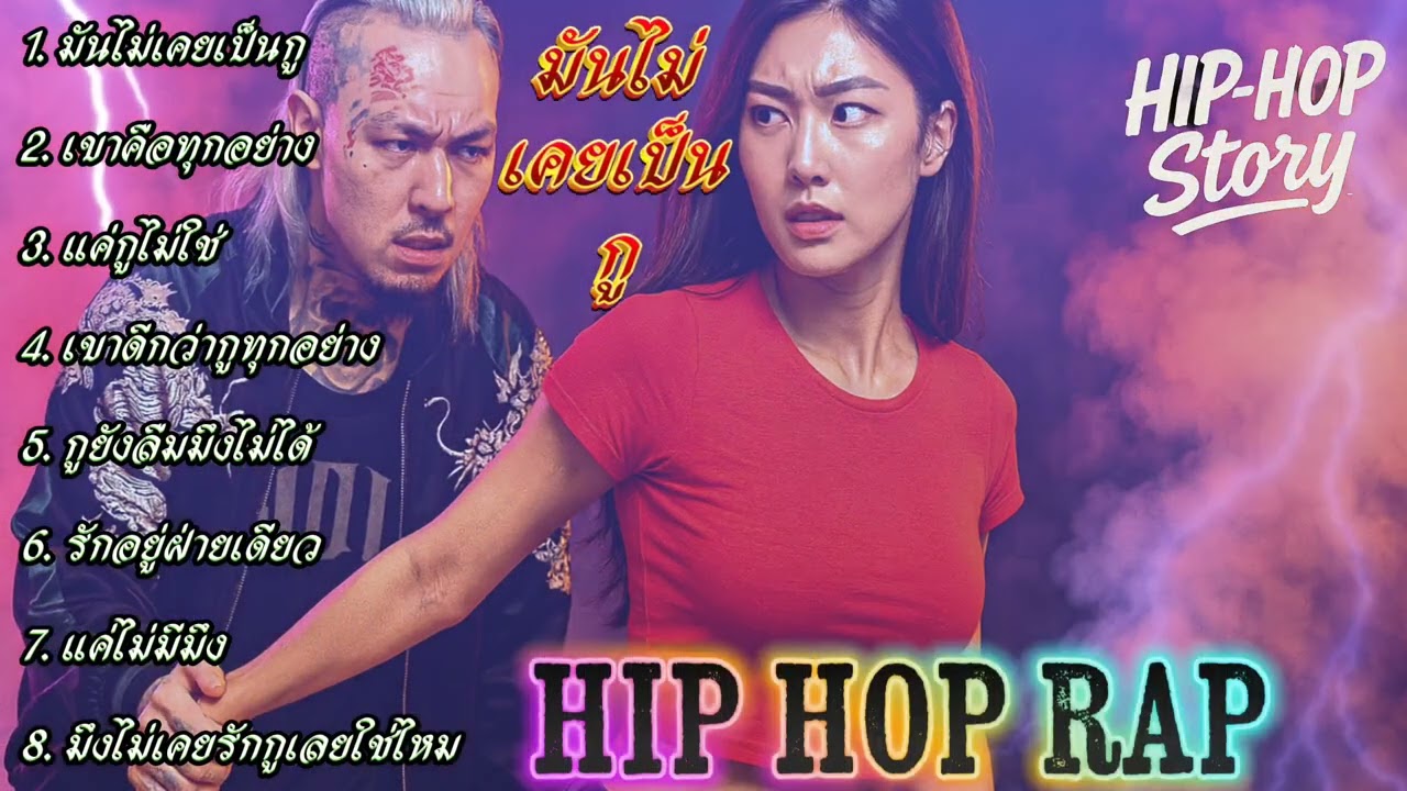 🔥รวมเพลงแร็พฮิปฮอป🔥มันไม่เคยเป็นกู - แค่กูไม่ใช่ 👊✋️ #SadRap #HipHopอกหัก #Rapซึ้งกินใจ #rap #hiphop