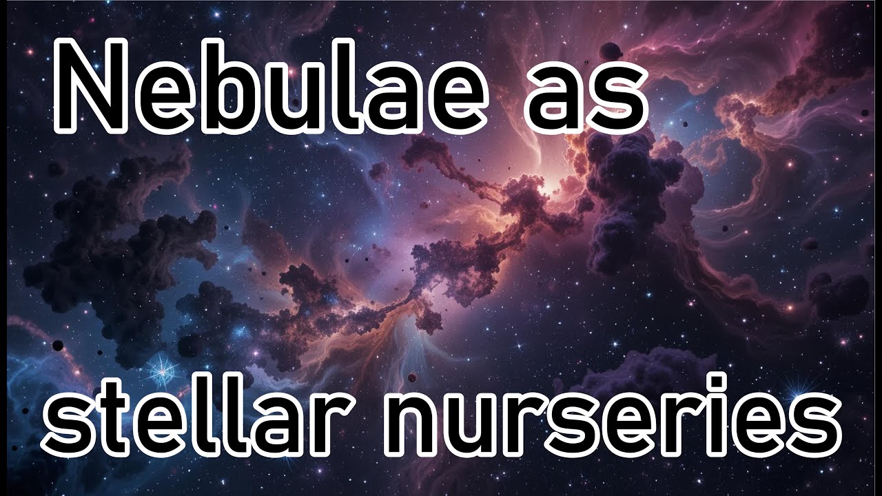 Nebulae as stellar nurseries
