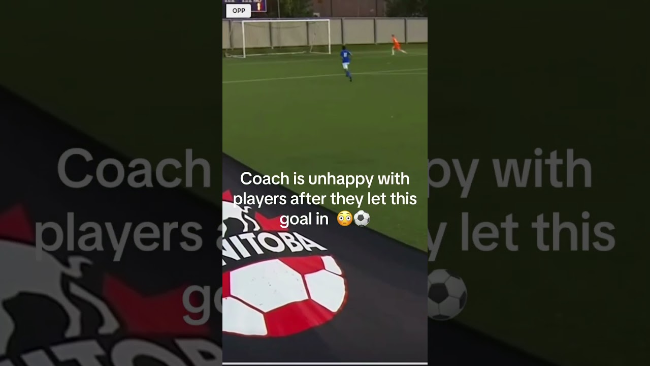 Coach gets mad at team 