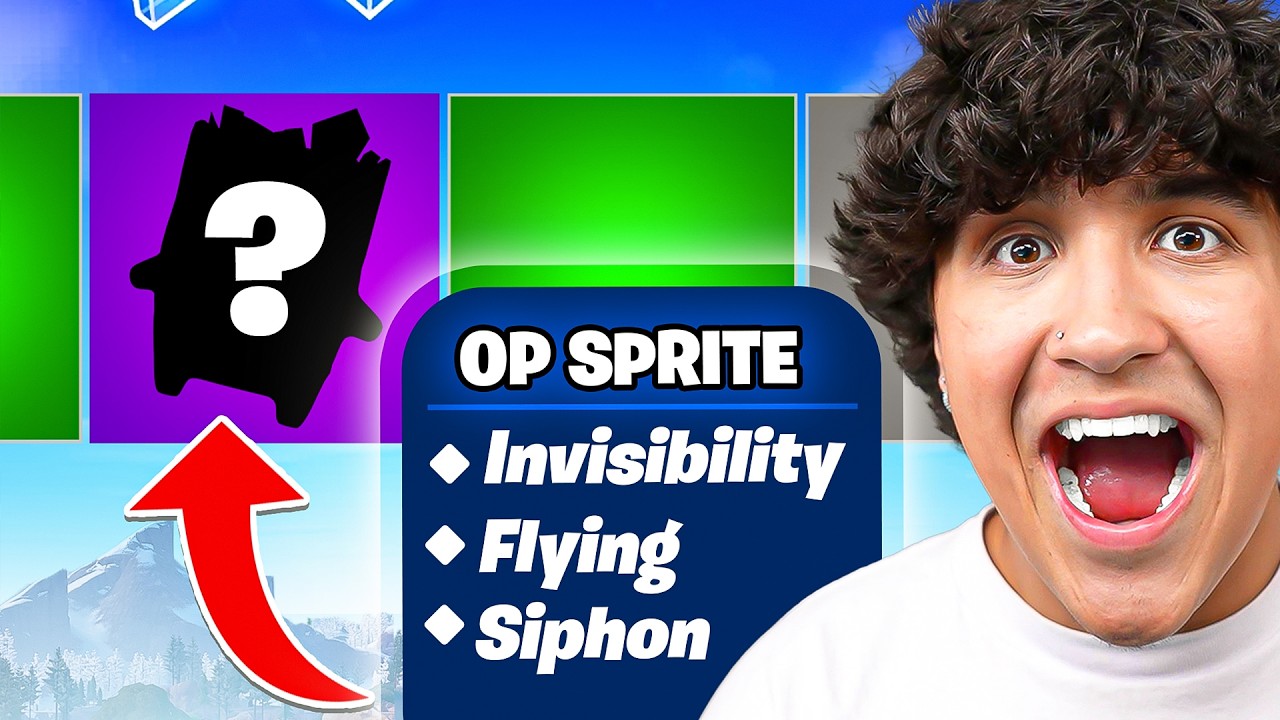 I Found The Strongest Sprite In Fortnite