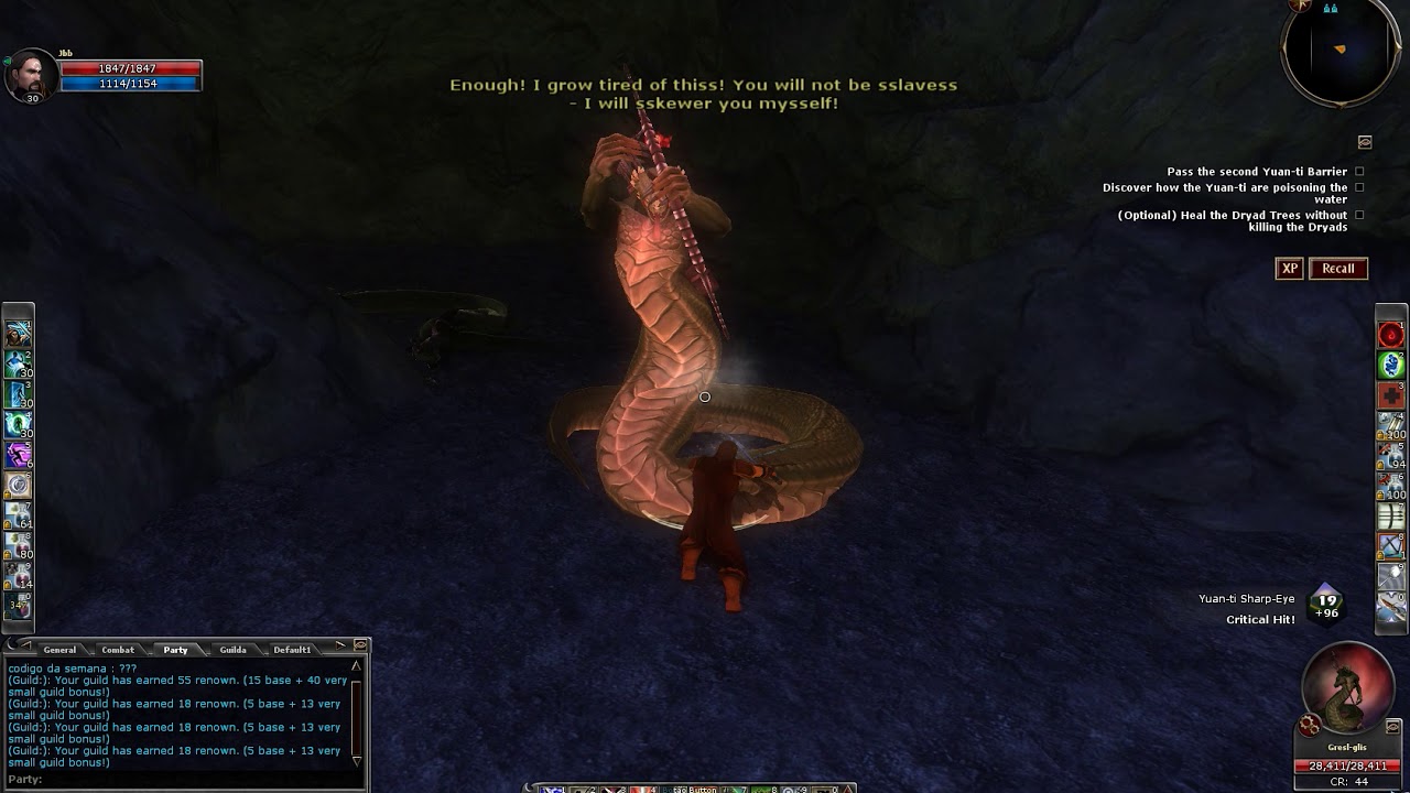 DDO- DPS/sneak test  Pure Ranger- Don't Drink the Water EE solo 2018