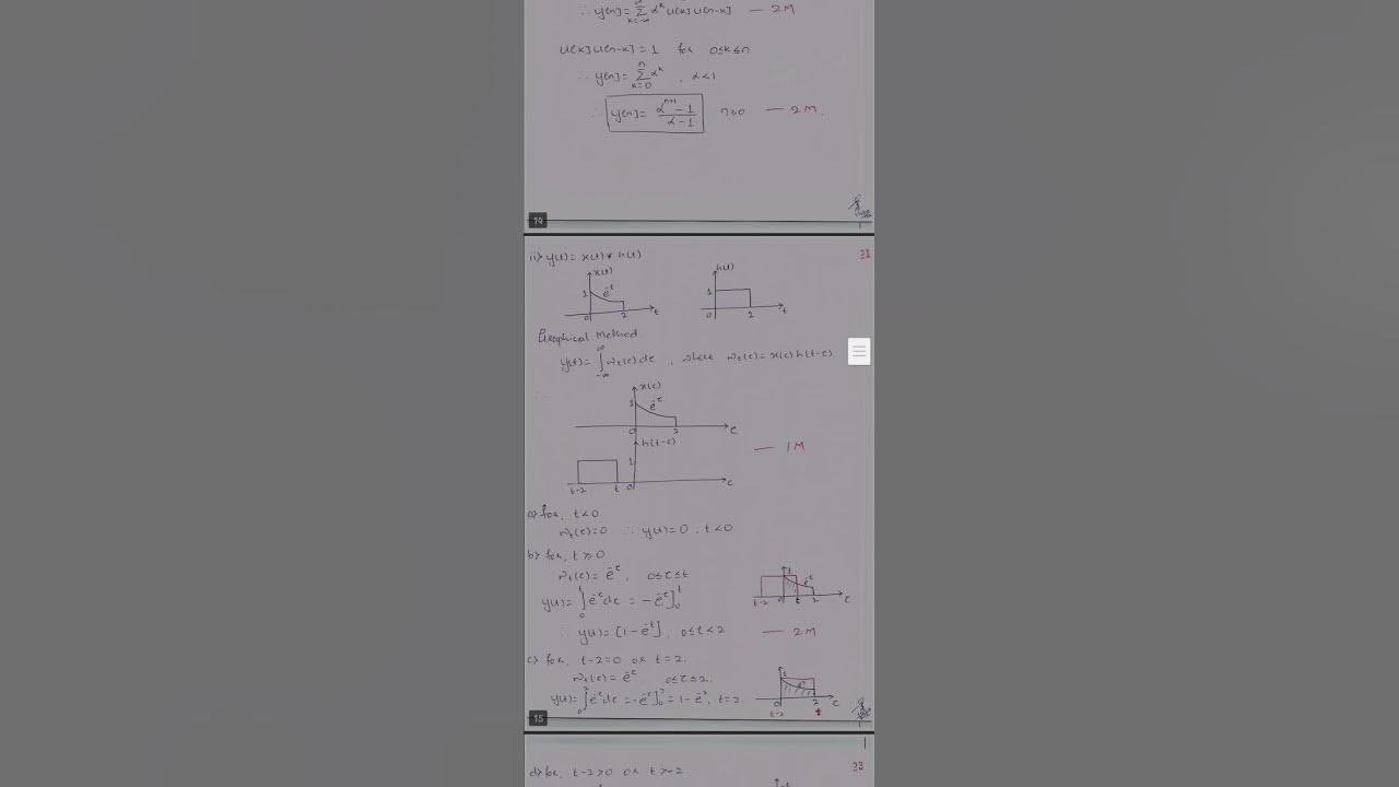 VTU... model question paper 21EC33(BASIC SIGNAL PROCESSING) YouTube