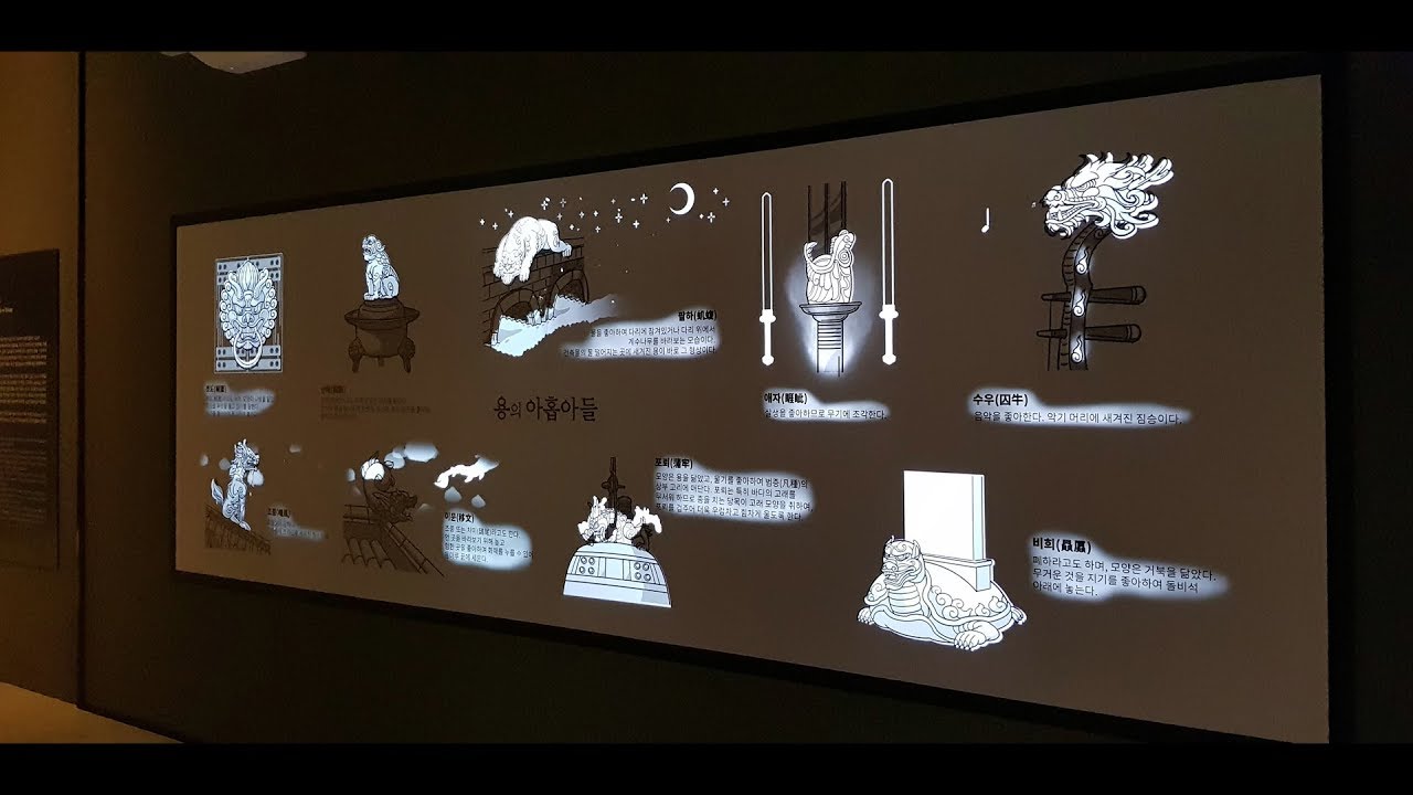 터치월 인터랙티브 미디어, 2018 - 국립해양박물관, 부산