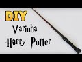 DIY: COMO FAZER VARINHA DO HARRY POTTER ϟ (Harry Potter Wands Tutorial) #diyhp