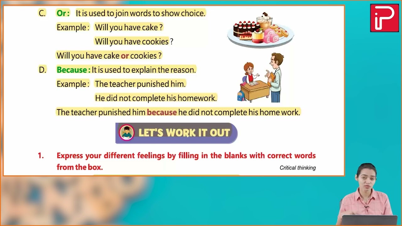Ch 16 | Pan India | Grammar | Class 02 | Linking Words | For children