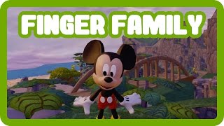 Mickey Mouse in Neverland from Disneys Peter Pan - Daddy Finger Family Childrens Nursery Rhyme