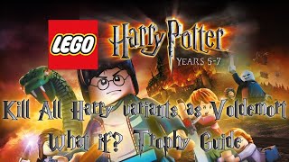 LEGO Harry Potter: Years 5-7 - Defeat All 9 Harry variants as Voldemort (What If? Trophy Guide)