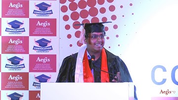 Thomas Varghese, Aegis Alumni sharing experience @Aegis School of Data Science