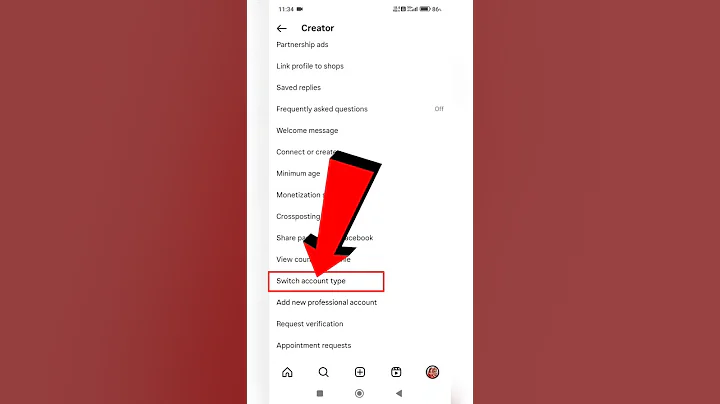 Instagram professional account kaise hataye | How to remove Instagram dashboard #short #shortvideo