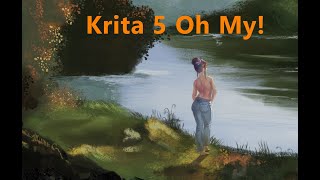 Painting in Krita 5 - commentary