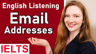 Email Addresses Listening Practice (for IELTS and Work)