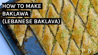 Baklawa (Lebanese Baklava)