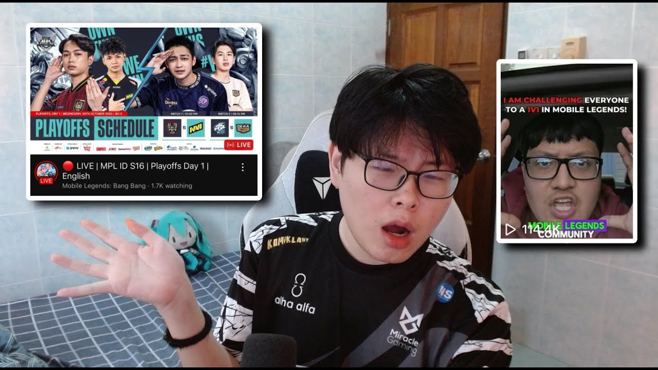 MPL ID DAY 1 + NEWOAH 1V1 LOSER GETS BUZZ CUT!! 🔴