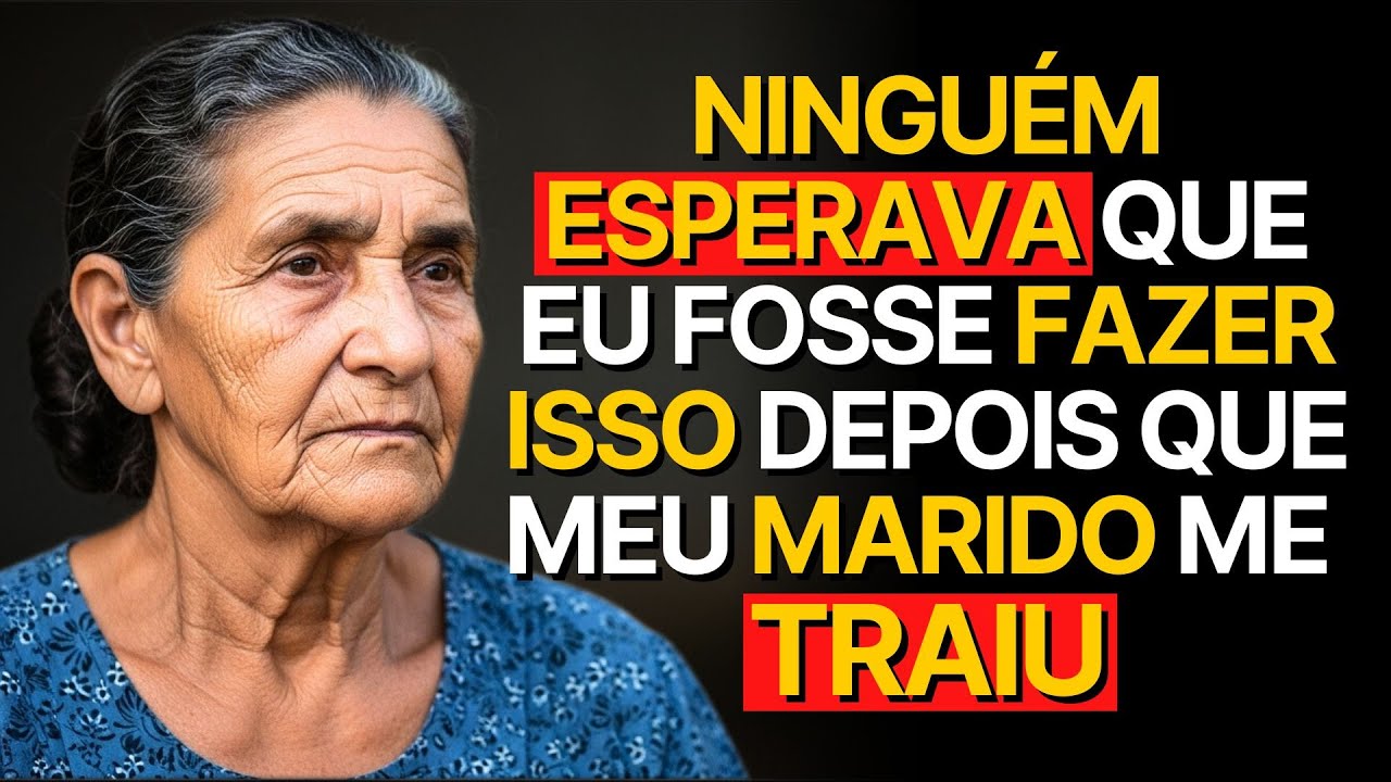 Relato Real dessa Avó👵❤️: Ninguém Esperava que eu fosse fazer isso depois que meu Marido me TRAIU...