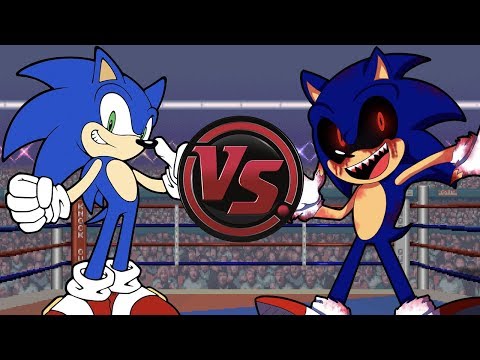 Sonic Vs Sonic Exe Sonic The Hedgehog Cartoon Rap Battle - sonicexe song roblox id