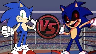 SONIC vs SONIC.EXE! (Sonic The Hedgehog Cartoon Rap Battle) | CARTOON RAP ATTACK!