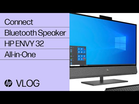 Connecting and enabling BT speaker to play music on your HP ENVY 32 All-in-One | HP How To For You hqdefault