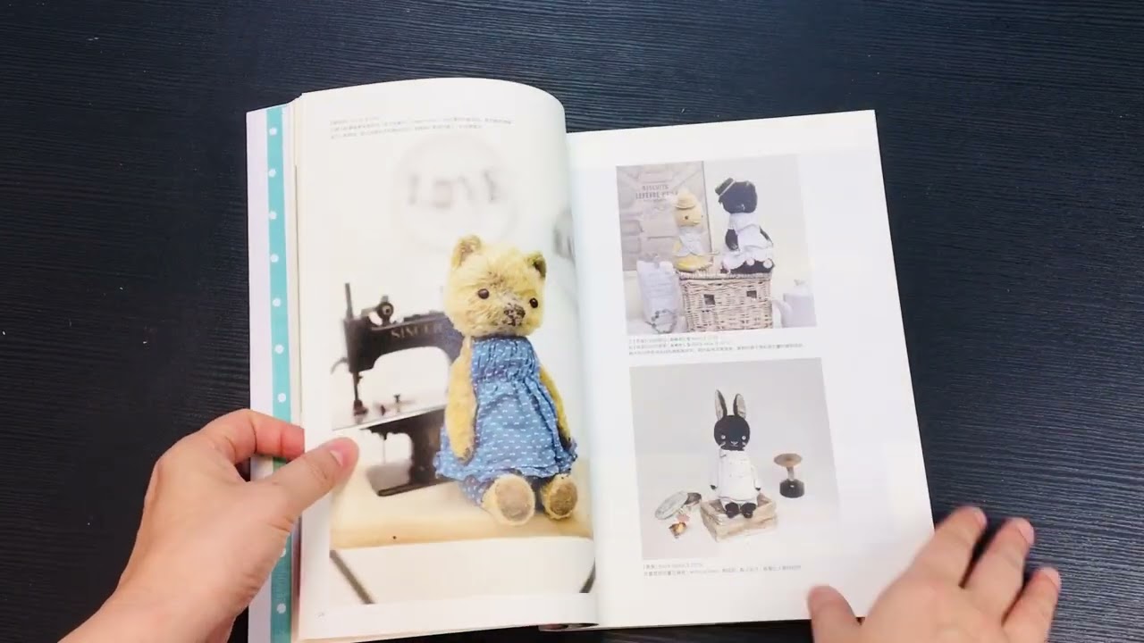 Sold out Gallery: Antique Teddy bear japanese craft book - YouTube
