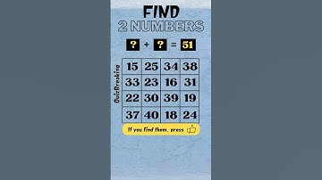 Find 2 numbers that can enter the question marks (13). dementia test, prevent dementia, number quiz