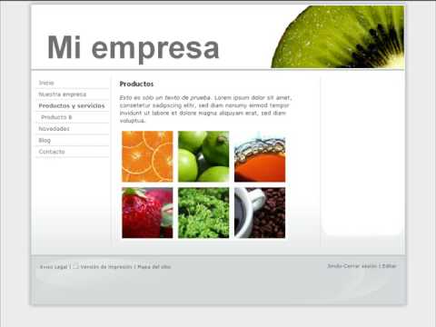 crear pagina web facil y rapido