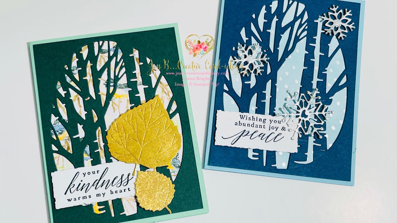 YouTube Tuesday Session 111: Quick & Easy Stampin’ Up! Aspen Tree Dies ...