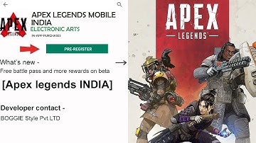 APEX LEGENDS MOBILE INDIA BETA DATE OUT 🔥😍 || PRE-REGISTER NOW + SYSTEM REQUIREMENTS? 😯