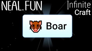 How to Make Boar in Infinite Craft | Get Boar in Infinite Craft