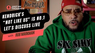 Kendrick Lamar's "Not Like Us" Went No. 1 On Billboard [Live Discussion]