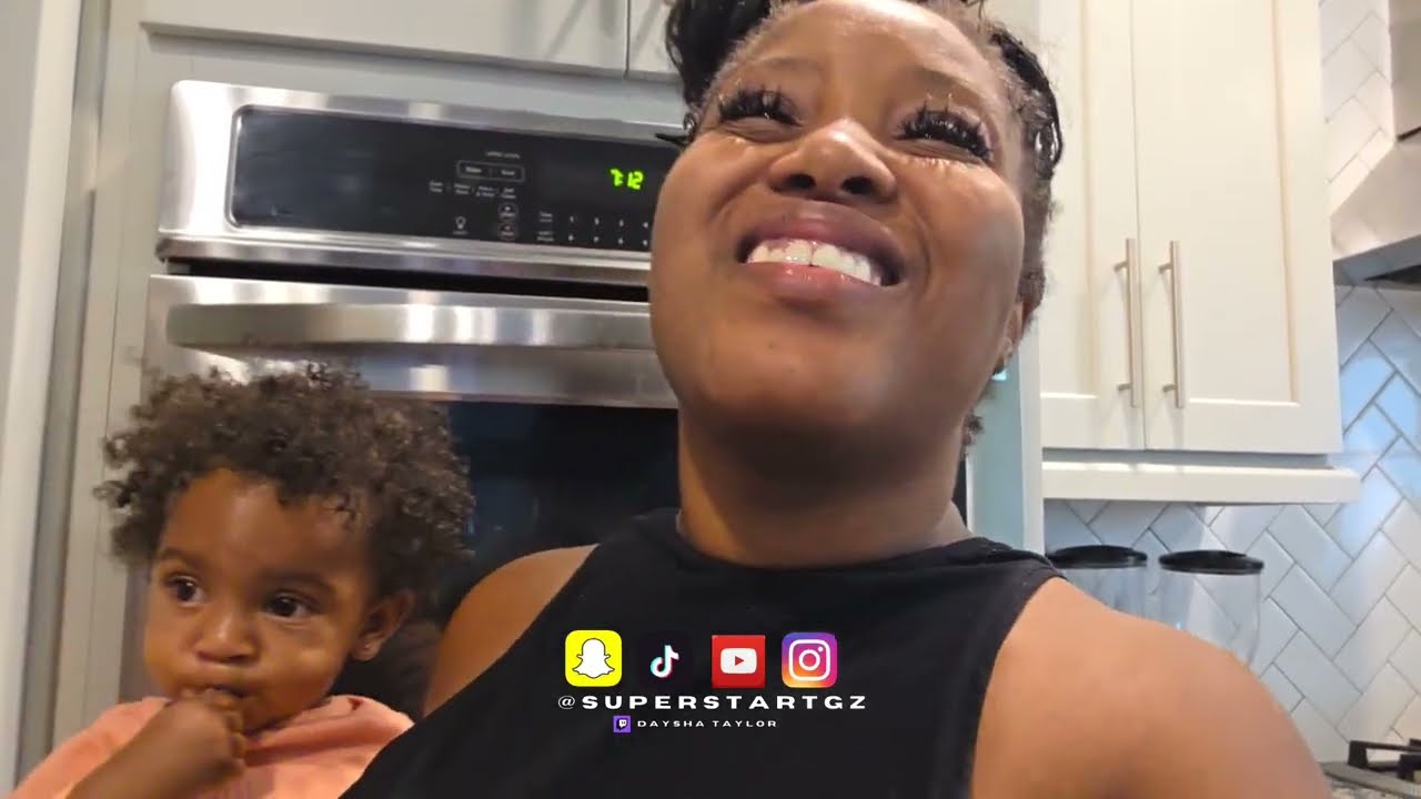 MAKING DINNER FOR THE FAM!!! (DO YALL AGREE WITH MOMMA TAYLOR?)